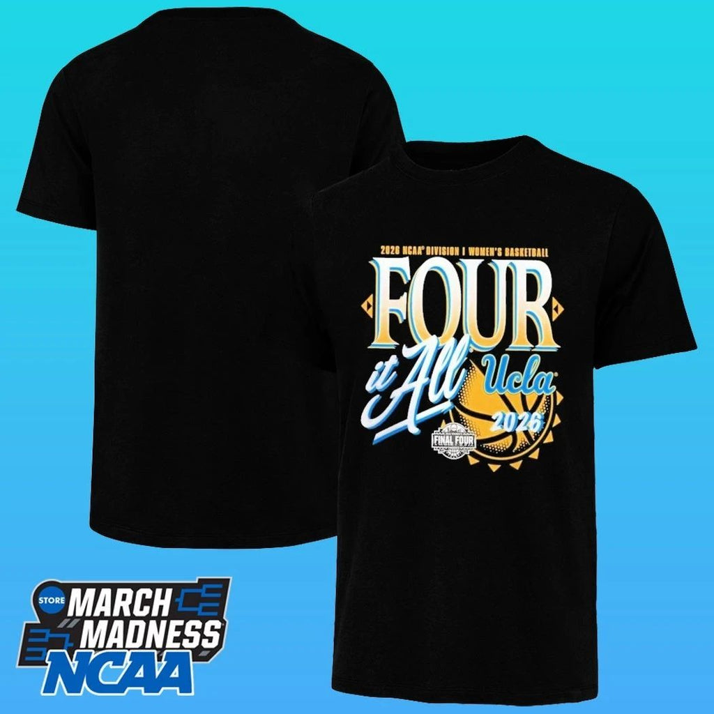 Ucla Bruins 2026 Ncaa Women’s Basketball Tournament March Madness Final Four Zone Move Shirt