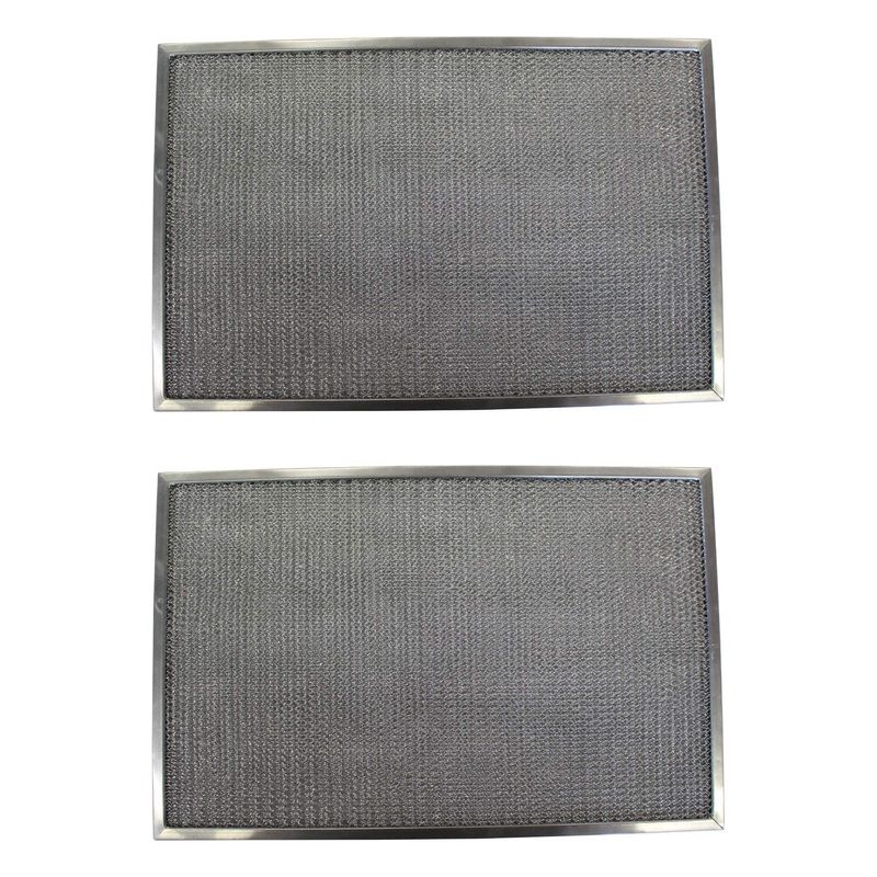 Kitchenaid 830192 Compatible Replacement Aluminum Filters by Filter Everything – 9 x 19 x 3/8 (2-Pack)