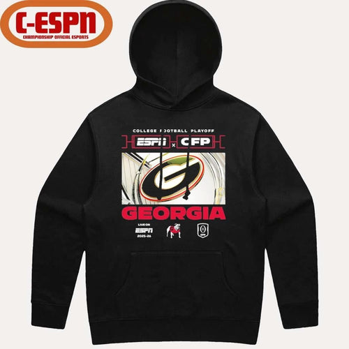 2025-26 CFP Georgia Bulldogs Window Shirt