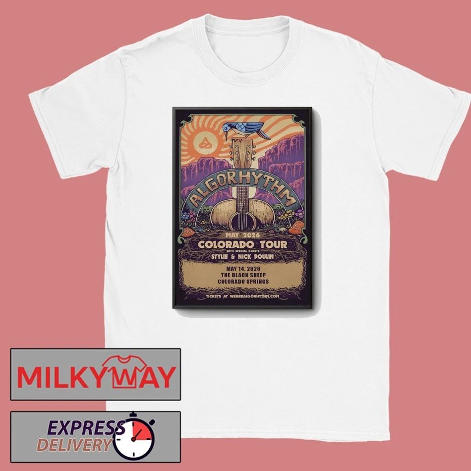 Algorhythm In Colorado Springs CO On May 14 2026 Poster shirt