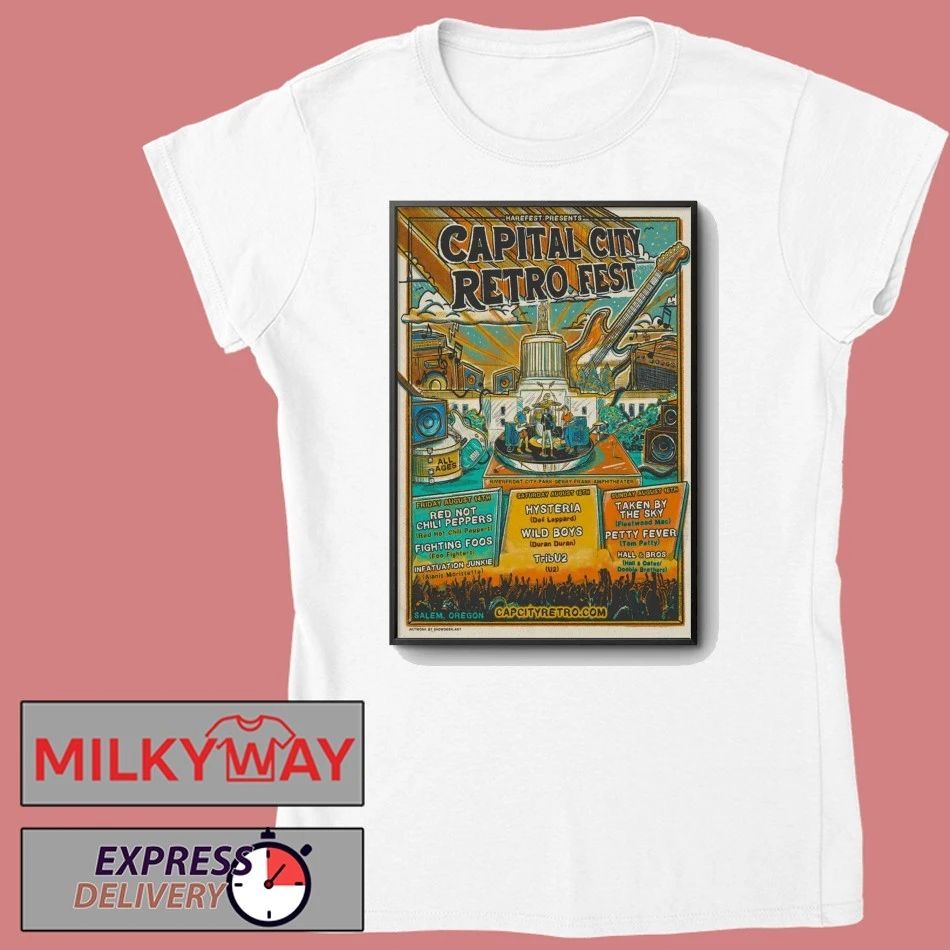 Capital City Retro Fest 2026 Poster shirt