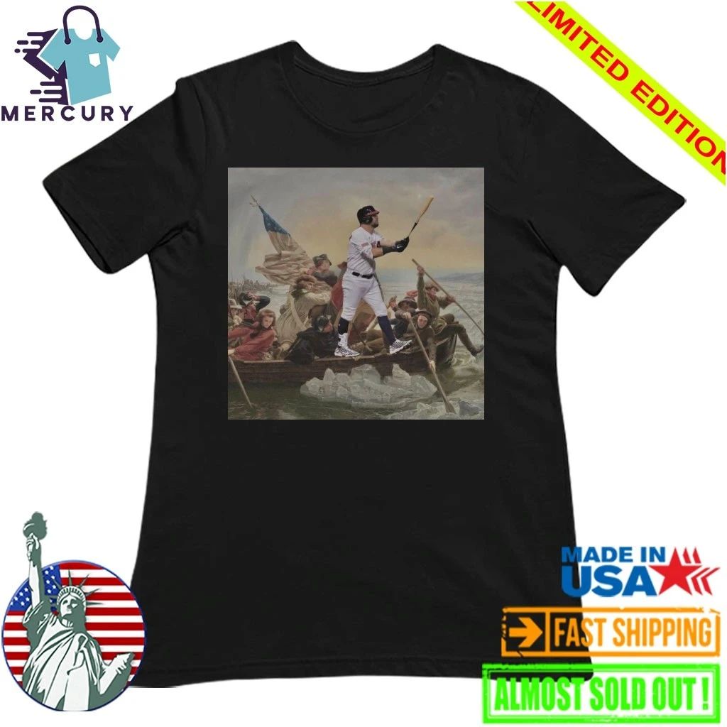 Kyle Schwarber Schwarber Crossing The Delaware Team Usa 2026 Wbc Shirt