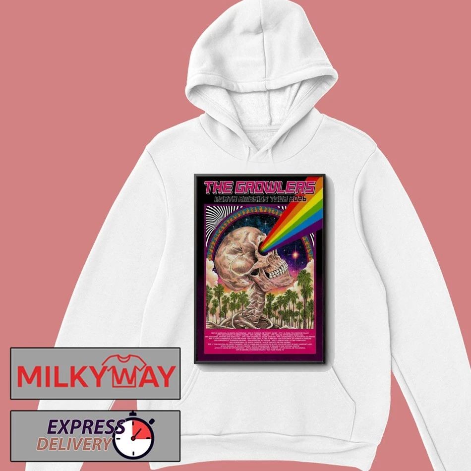 The Growlers North America Tour 2026 Poster shirt
