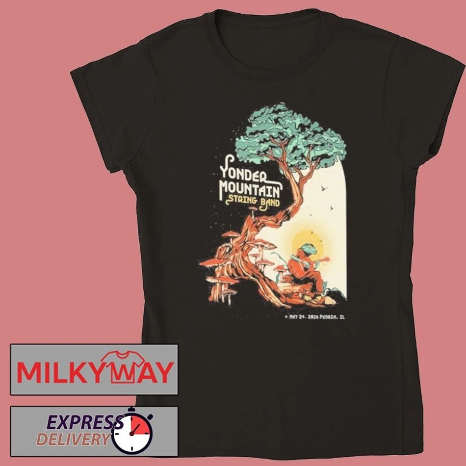 Yonder Mountain String Band Peoria, IL 05.24.2026 Event shirt