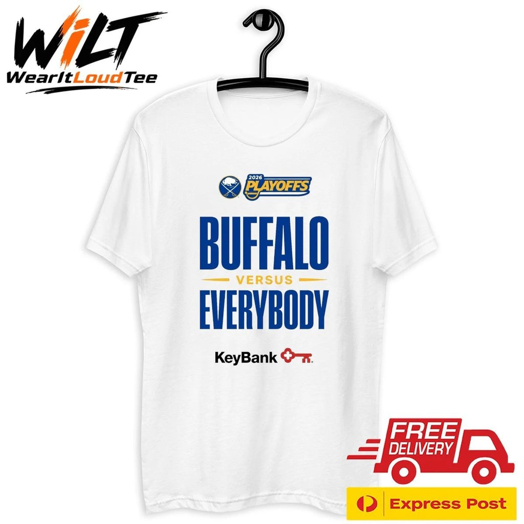 Buffalo Versus Everybody 2026 Playoffs Key Bank Shirt