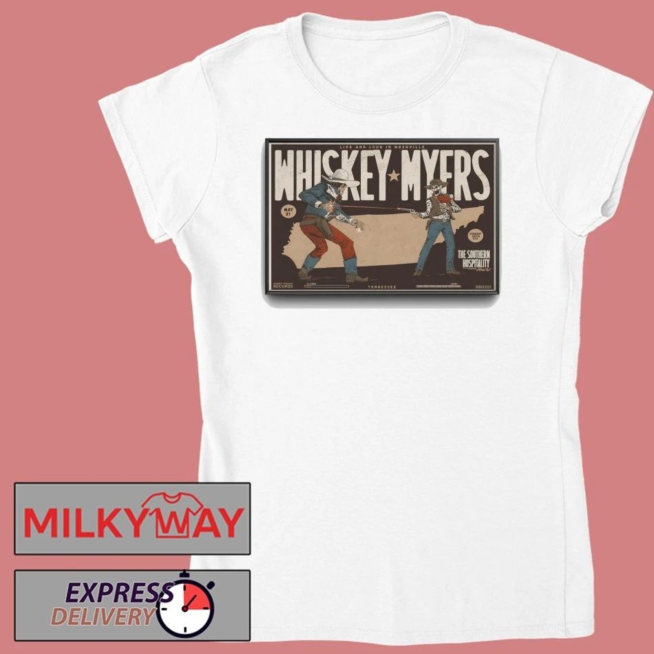 Whiskey Myers Bridgestone Arena in Nashville TN May 21 2026 Poster shirt