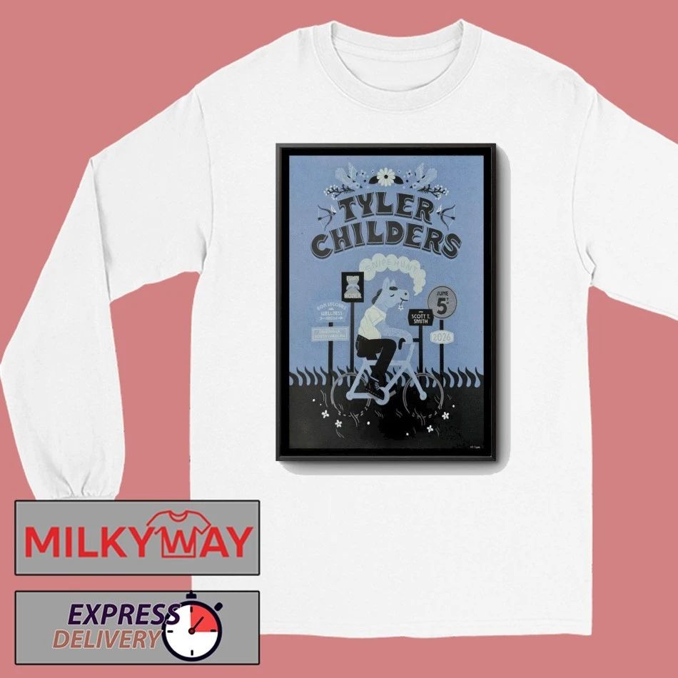 Tyler Childers Bon Secours Wellness Arena Greenville, SC Jun 05, 2026 Poster shirt