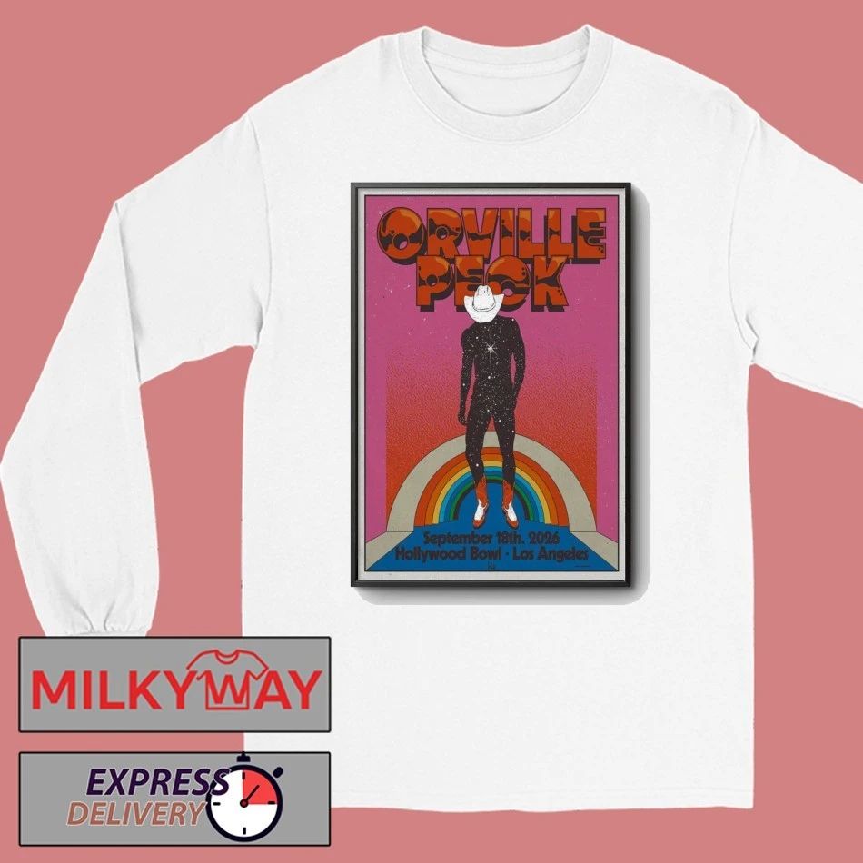 Orville Peck September 18 2026 At Hollywood Bowl Show Poster shirt