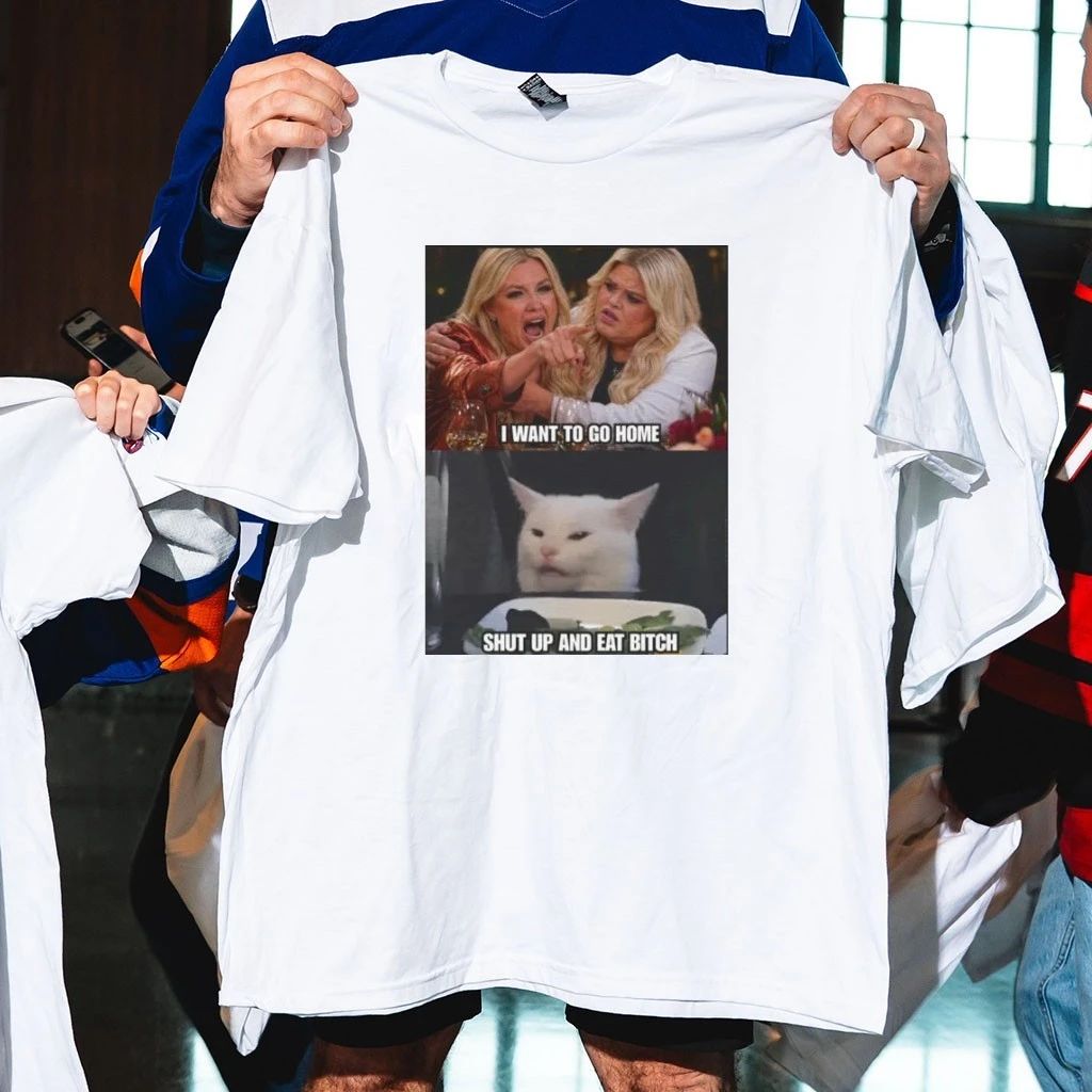 Erika Kirk and Druski I Want To Go Home Smudge the Cat Meme Shirt