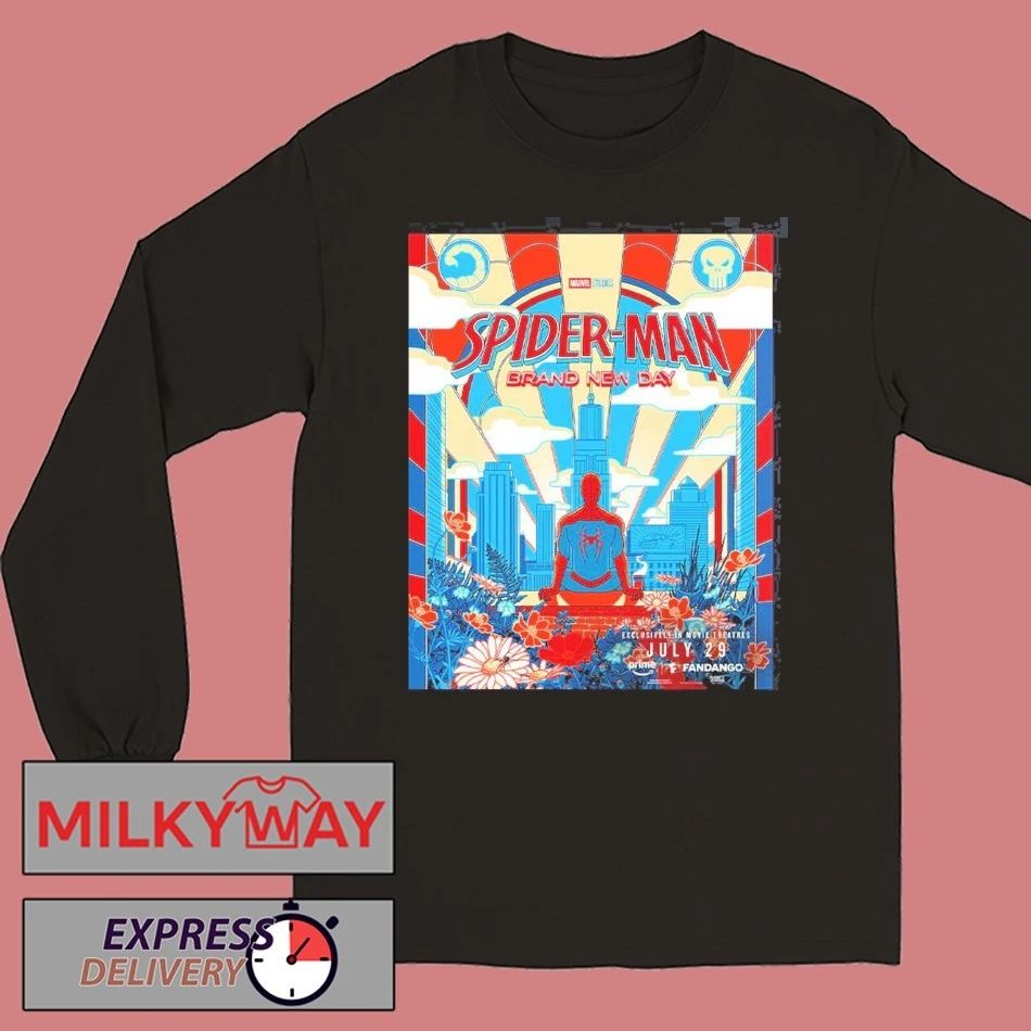Spider-Man Brand New Day Prime Early Screening Poster T-Shirt