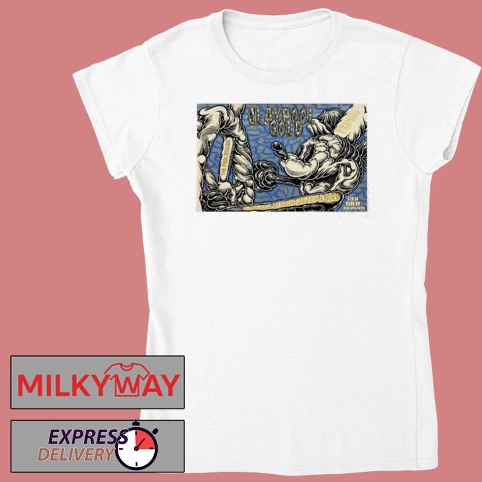 Primus Claypool Gold Tour Downtown Reno 5 20 2026 shirt