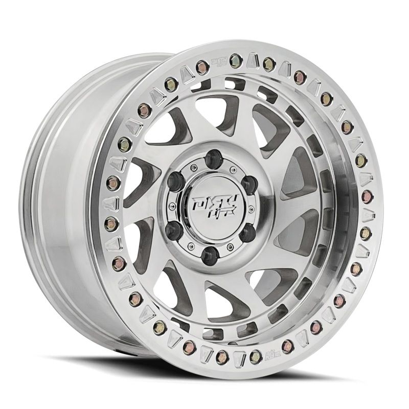 Enigma Race 9313 17×9 in Machined Wheel 8×165.1 Bolt Pattern / -12mm Offset / 130.8mm Hub