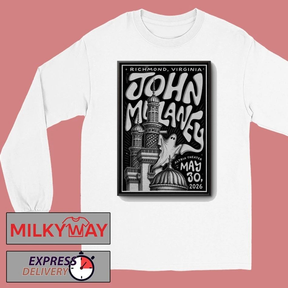 LIMITED John Mulaney May 30 2026 Poster Richmond, Virginia SHOW shirt
