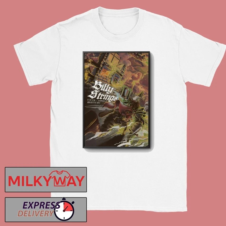 Billy Strings Nashville TN February 21 2026 Poster shirt