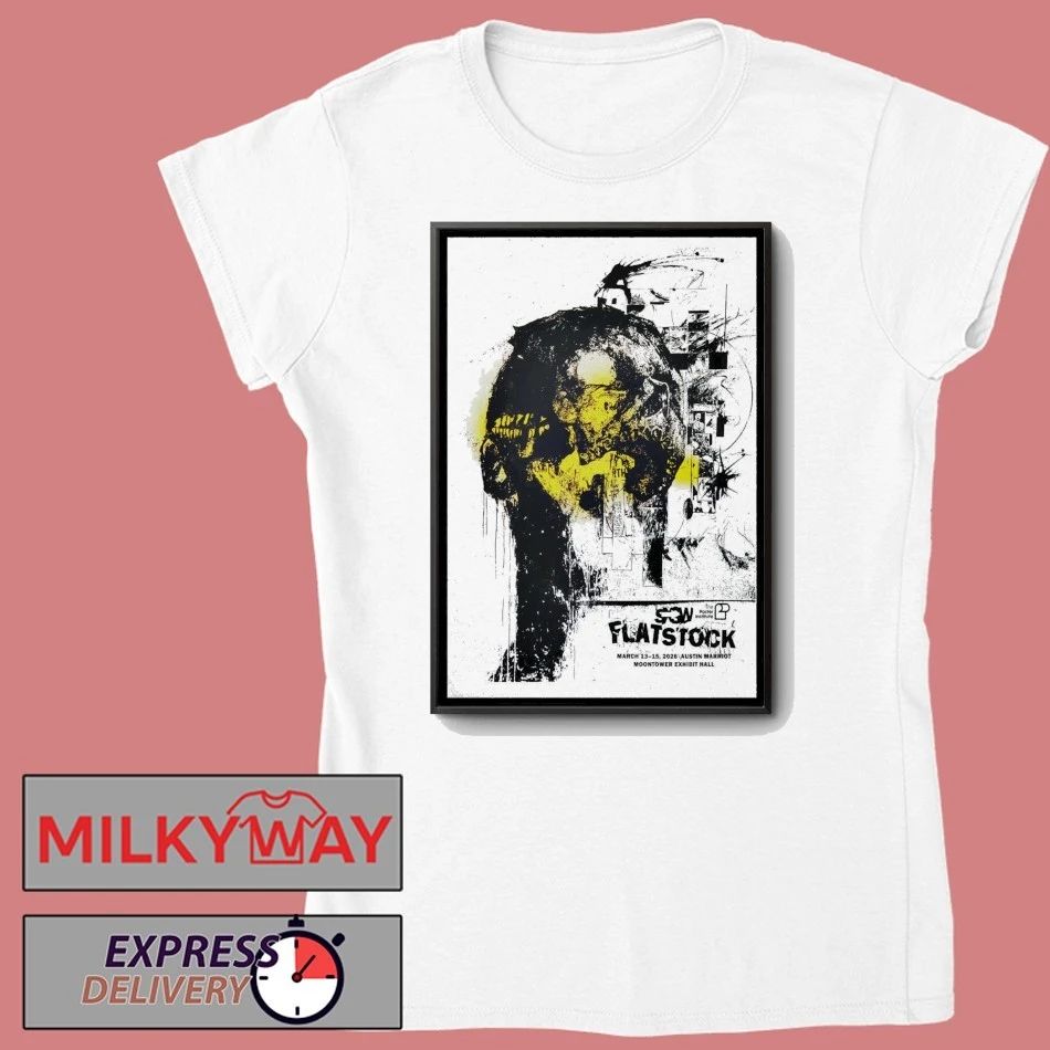 Flatstock In Austin TX On Mar 13-15 2026 Poster shirt