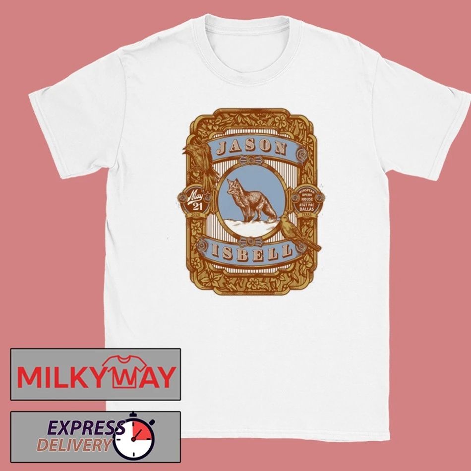 Jason Isbell Dallas Texas On May 21 2026 Tour shirt