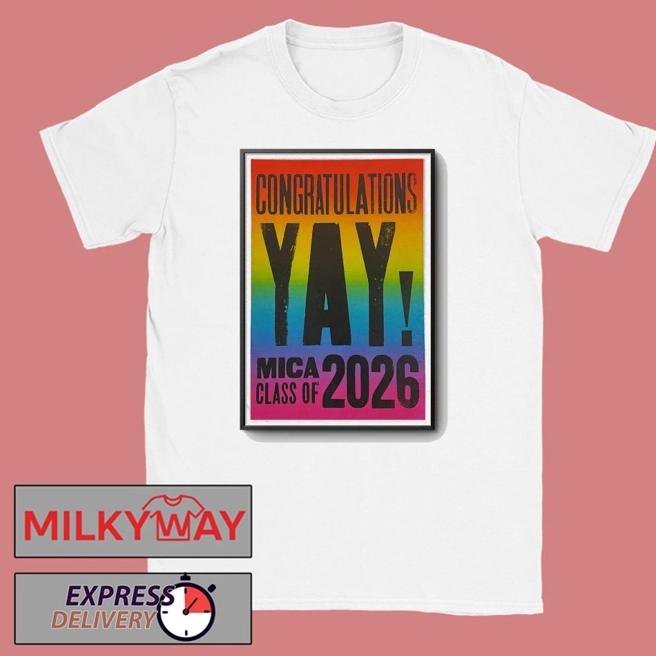 LIMITED Congratulations Yay Mica Class Of 2026 Tour Poster shirt