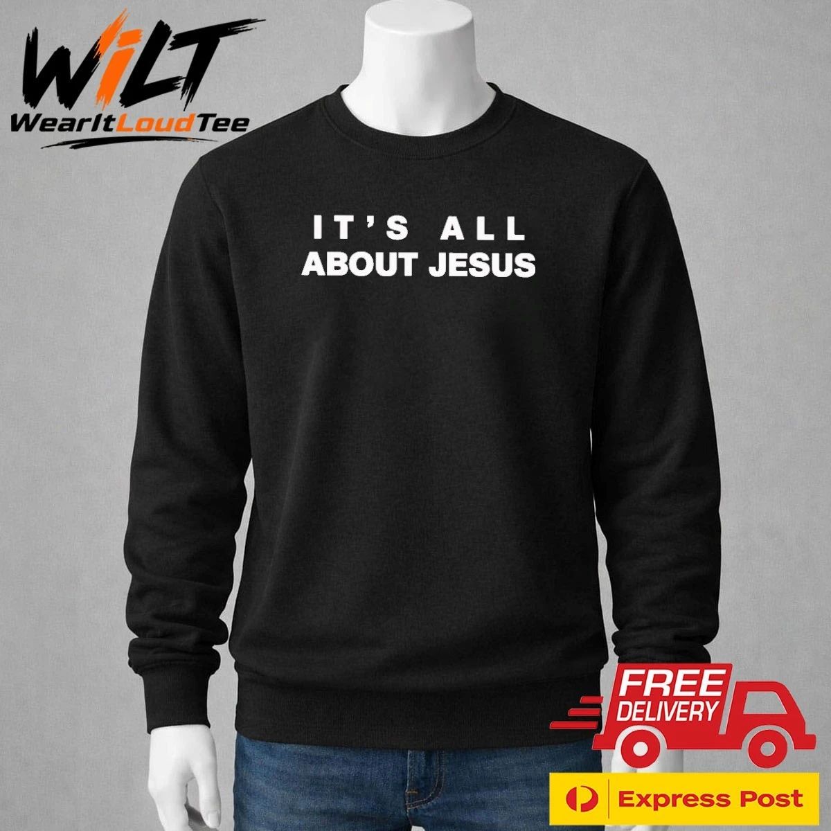 David J Harris Jr It’s All About Jesus Shirt
