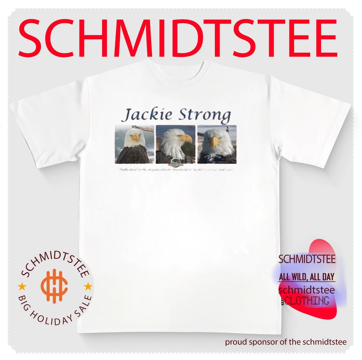 Jackie Strong Big Bear Eagle Shirt