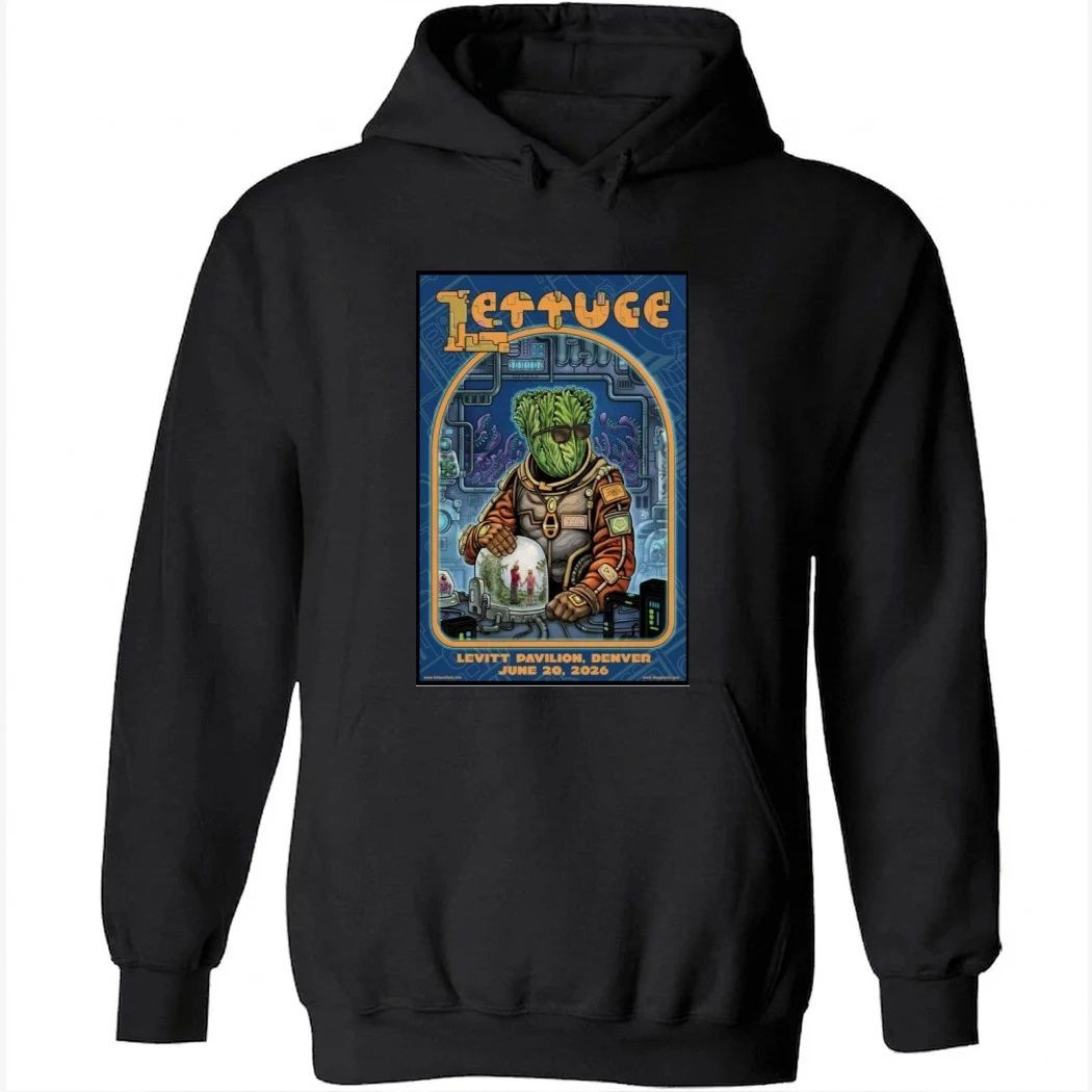 LETTUCE June 20 2026 Levitt Pavilion Poster Shirt