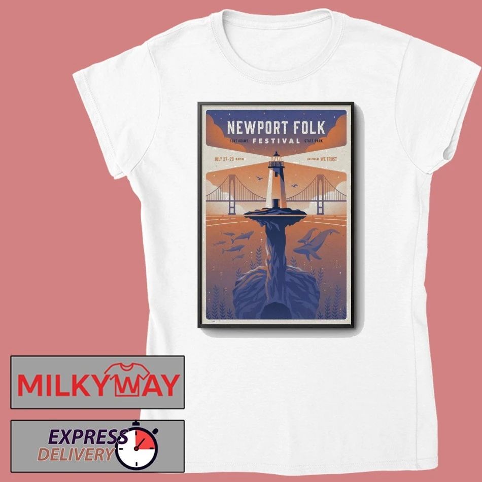 Tour July 27 – 29 NEWPORT FOLK FESTIVAL Poster Limited shirt