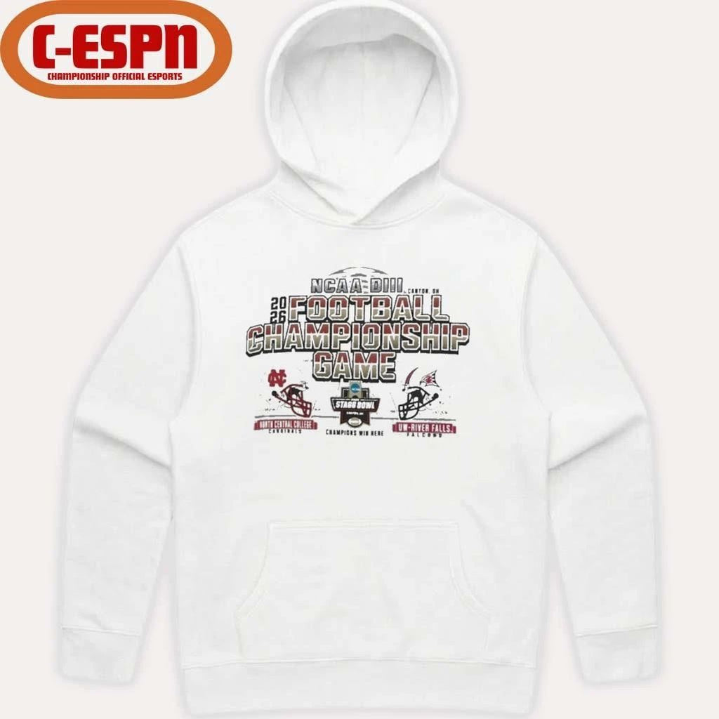 DIII Football Championship Game Shirt North Central College Vs UW-River Falls