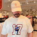 Buffalo Bills Josh Allen number 17 player portrait MVP shirt