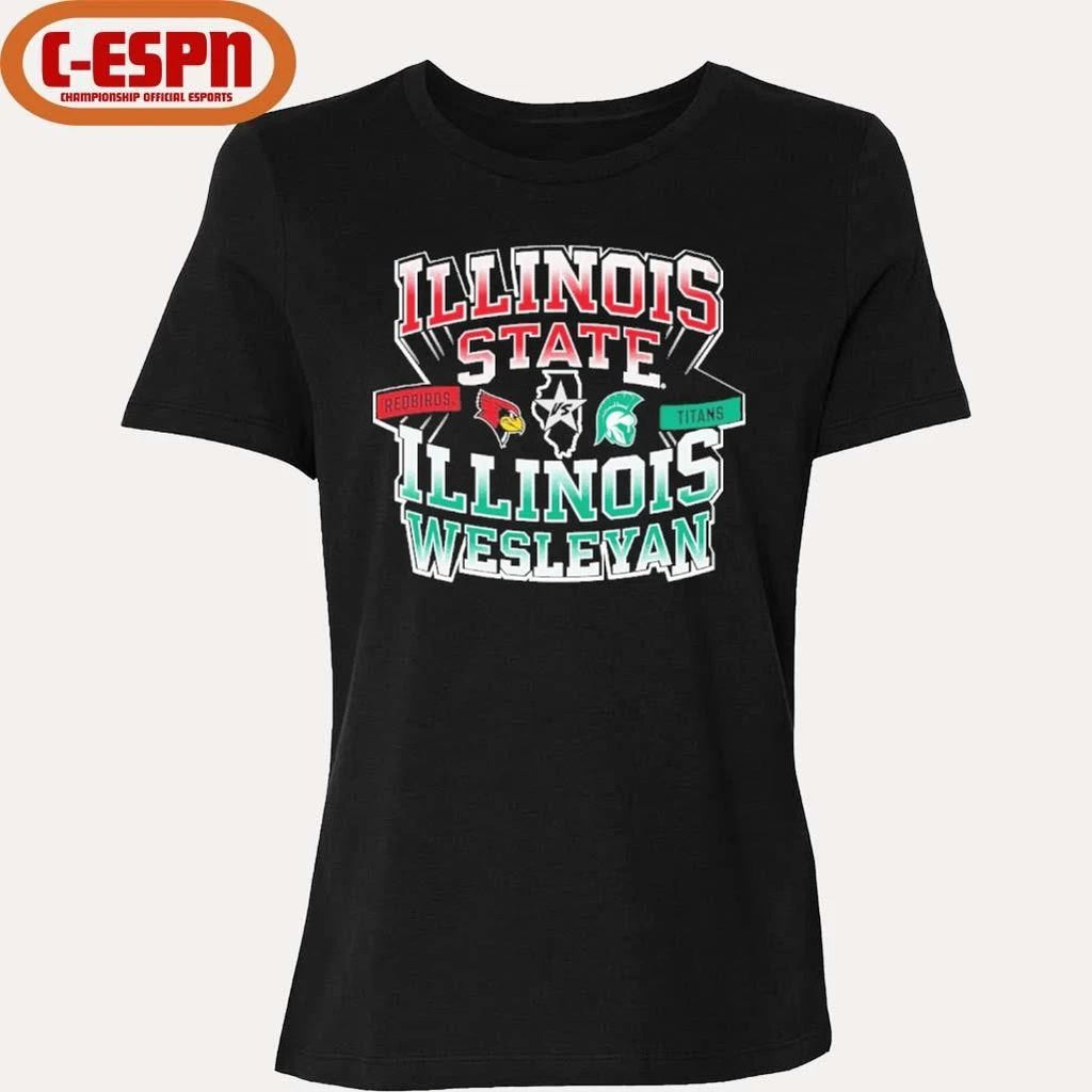 Illinois Wesleyan Redbirds vs Illinois Wesleyan Titans Basketball Shirt