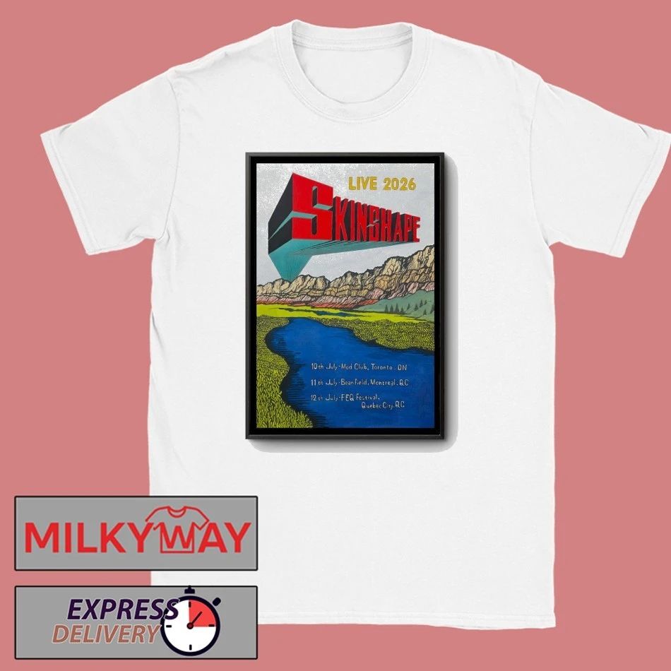 Skinshape Jul 10 2026 Toronto ON Poster shirt
