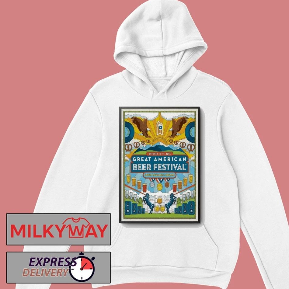 Great American Beer Festival October 10-11, 2026 Poster shirt