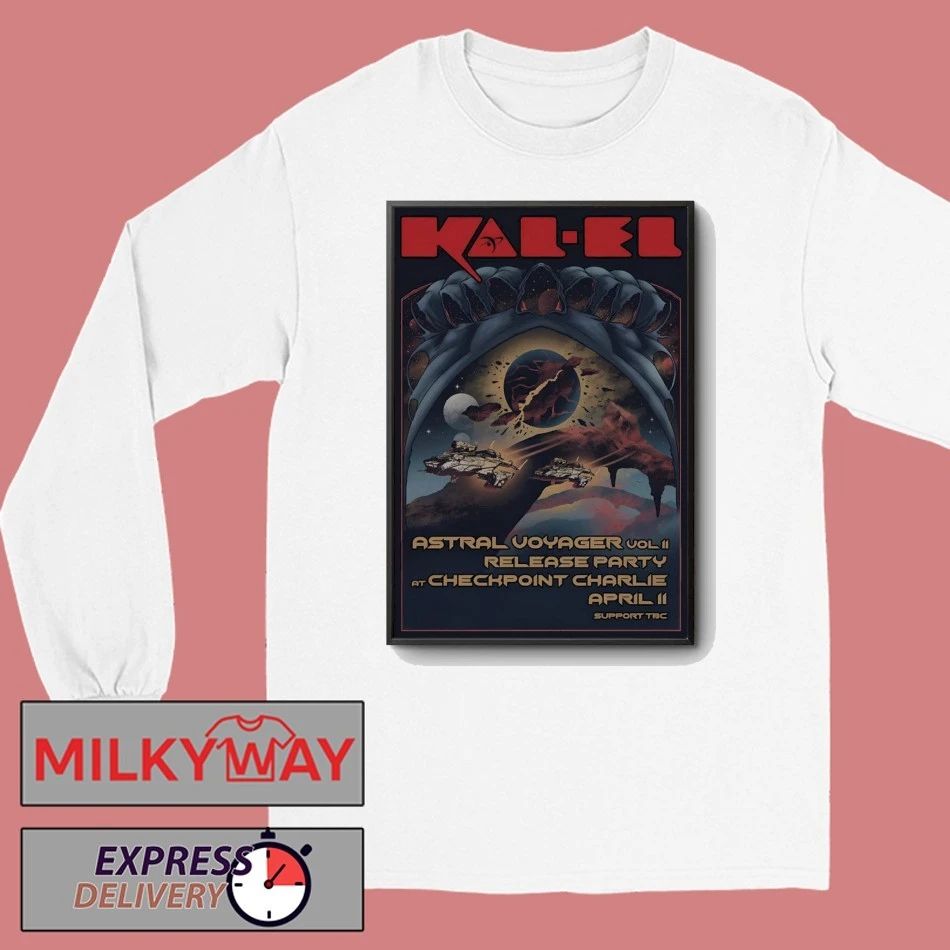KAL-EL 4 11 2026 Checkpoint Charlie In Stavanger Norway Poster shirt