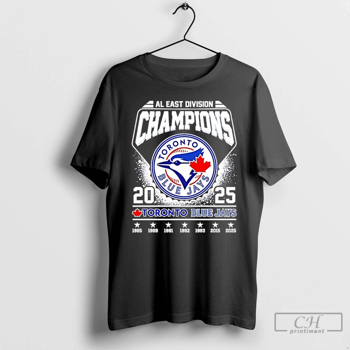 Classic Toronto Blue Jays Al East Division Champions 2025 7 Time T Shirts