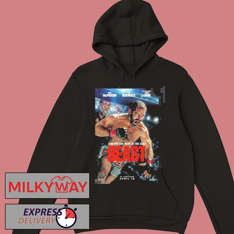 Russell Crowe Beast MMA Movie Legends Are Made In The Cage In Theaters On April 10 2026 T-Shirt
