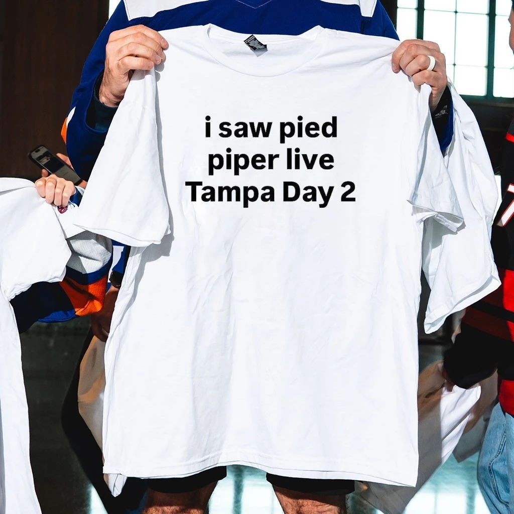 I Saw Pied Piper Live Tampa Day 2 Shirt
