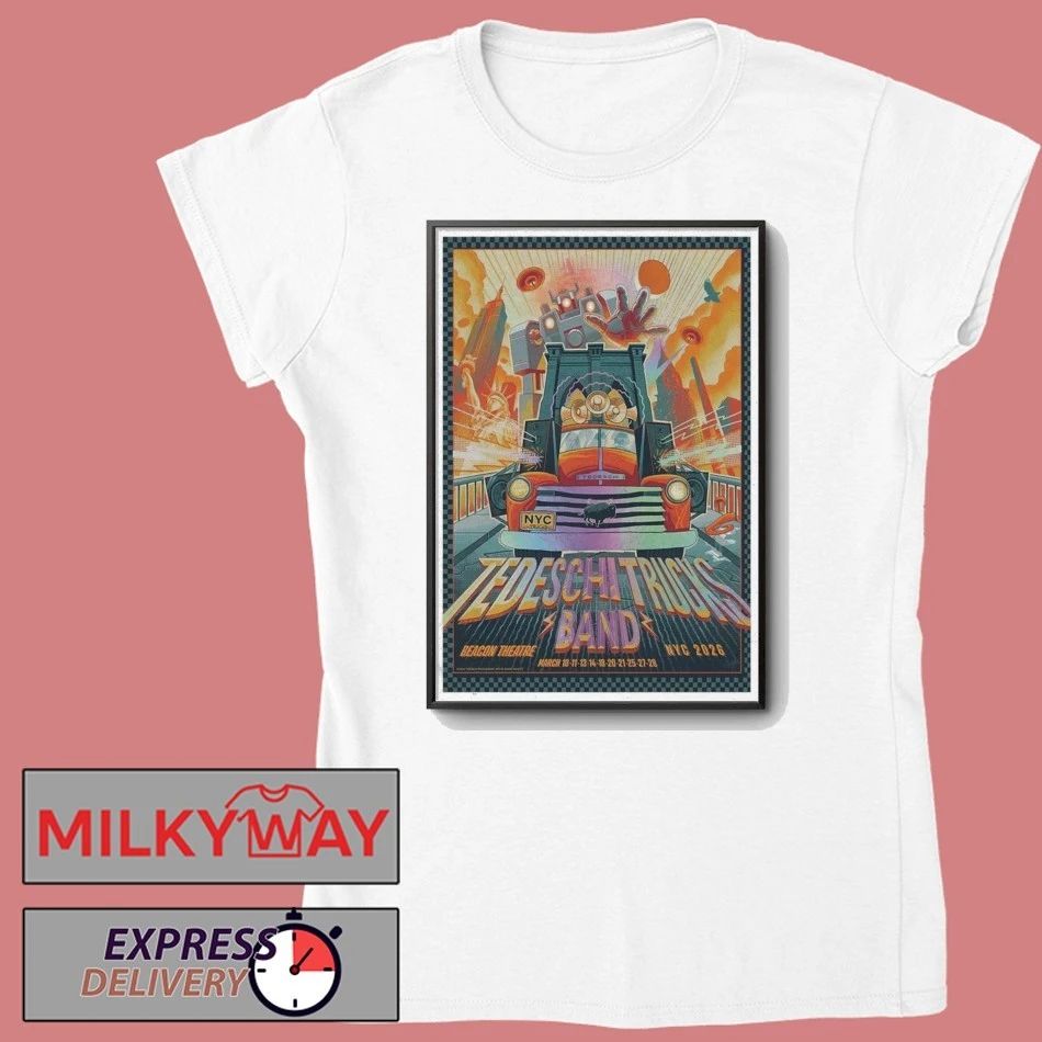 Poster Mar 10-28 2026 Tedeschi Trucks Band Beacon Theatre shirt