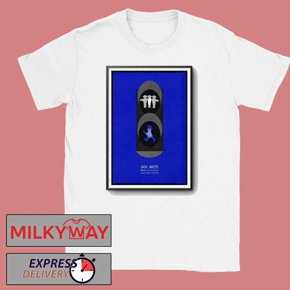 Jack White concert Viby J, Eskelunden, Jun 04, 2026 Poster shirt