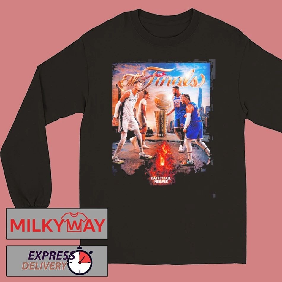 New York Knicks Vs San Antonio Spurs 2026 NBA Finals Matchup T-Shirt
