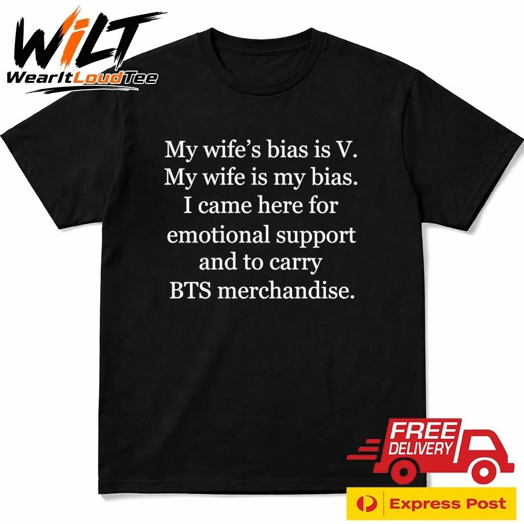 My Wife’s Bias Is V My Wife Is My Bias Shirt