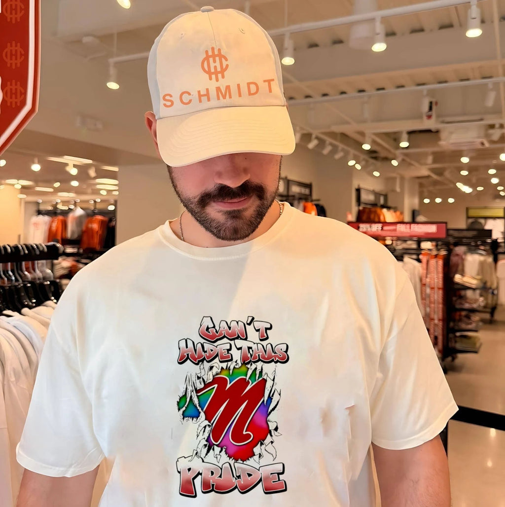 Ole Miss Rebels can’t hide this pride logo shirt