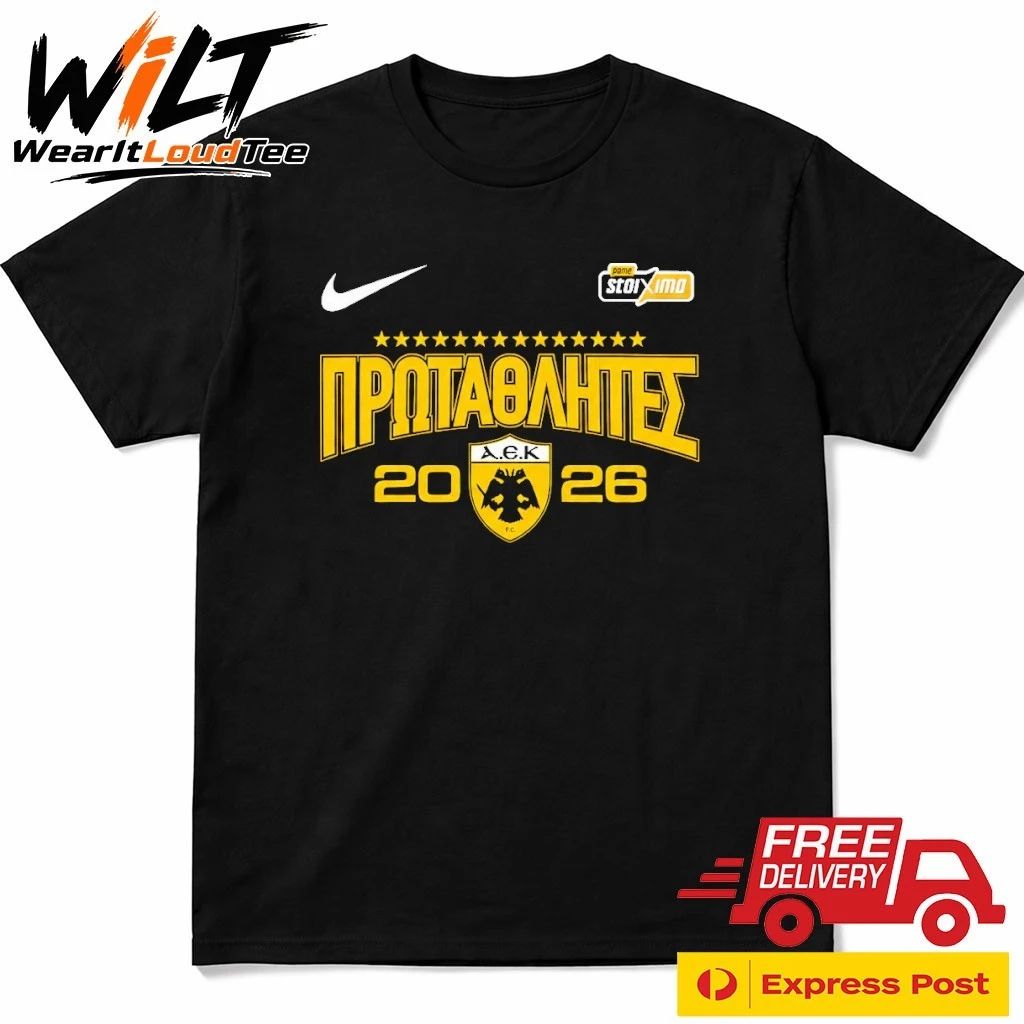 AEK Athens F.C. 2026 Champions Shirt