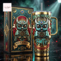 Bring Me The Horizon BMTH Gothic Owl Relic Edition 40oz Insulated Tumbler With Handle