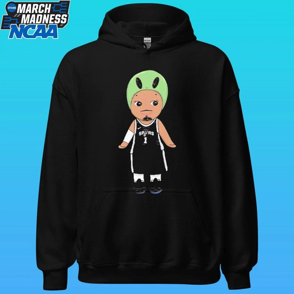Victor Wembanyama Alien Spurs Chibi Shirt