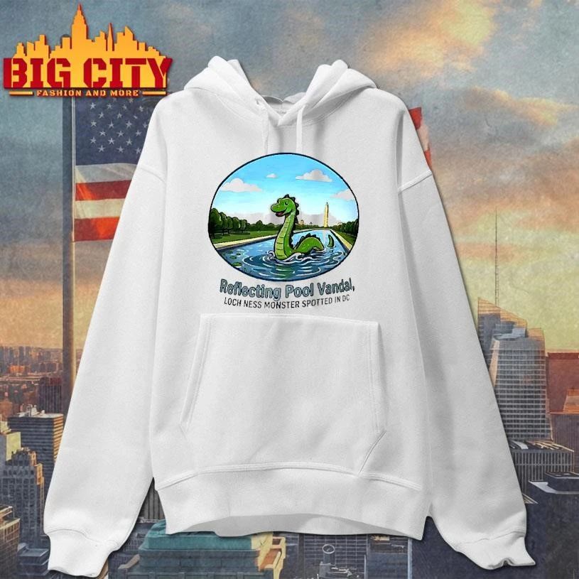 The Reflecting Pool Vandal Loch Ness Monster Spotted In Dc Shirt