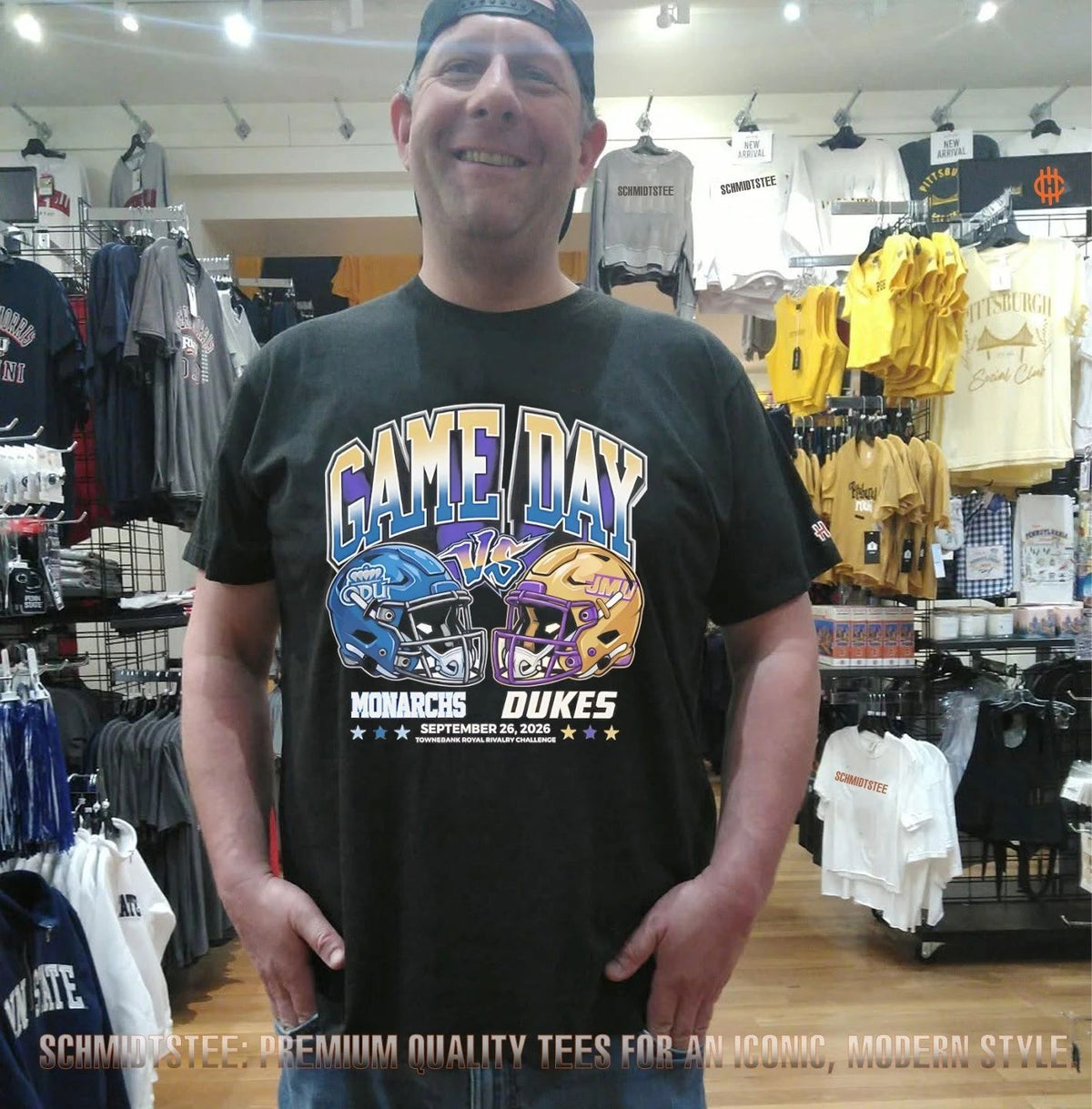 Old Dominion NCAA Football ODU vs JMU Game Day shirt