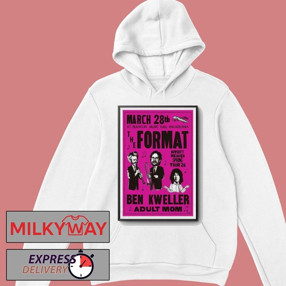 Mar 28, 2026 The Format Tour Franklin Music Hall Philadelphia Poster shirt
