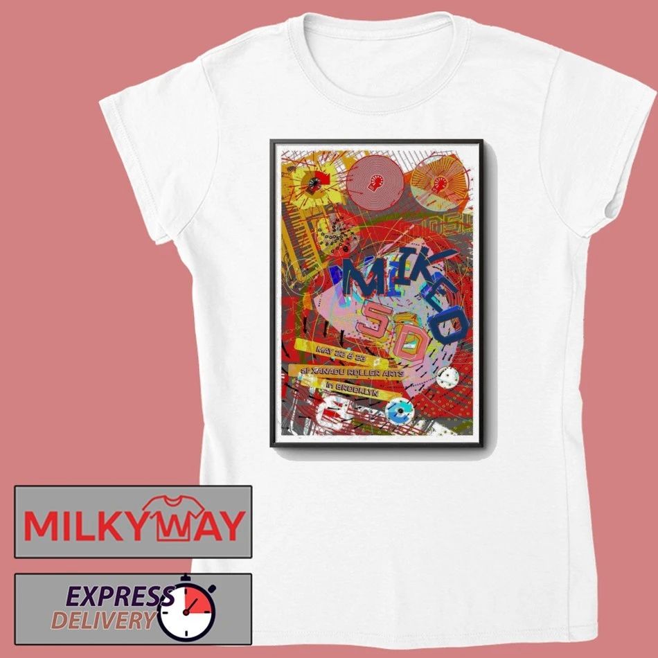 Poster Mike D May 22 2026 Xanadu Roller Arts TOUR shirt