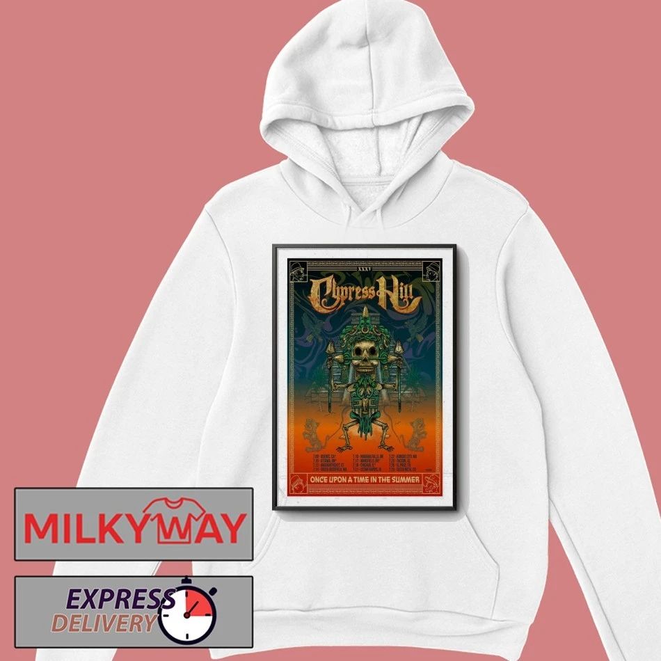 Cypress Hill Once Upon A Time In The Summer Tour Poster shirt