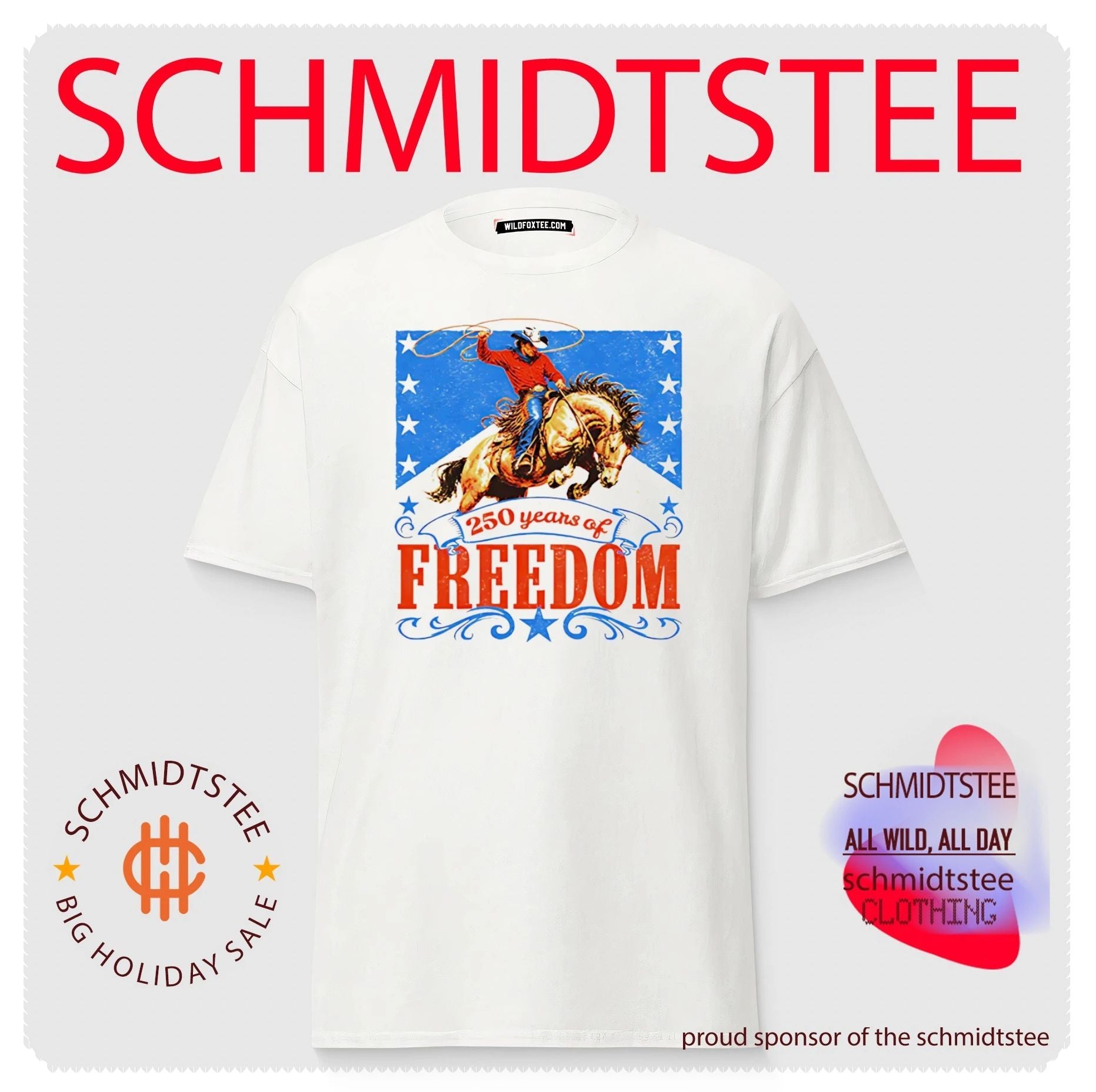 250 years of Freedom 1776 2026 Cowboy shirt