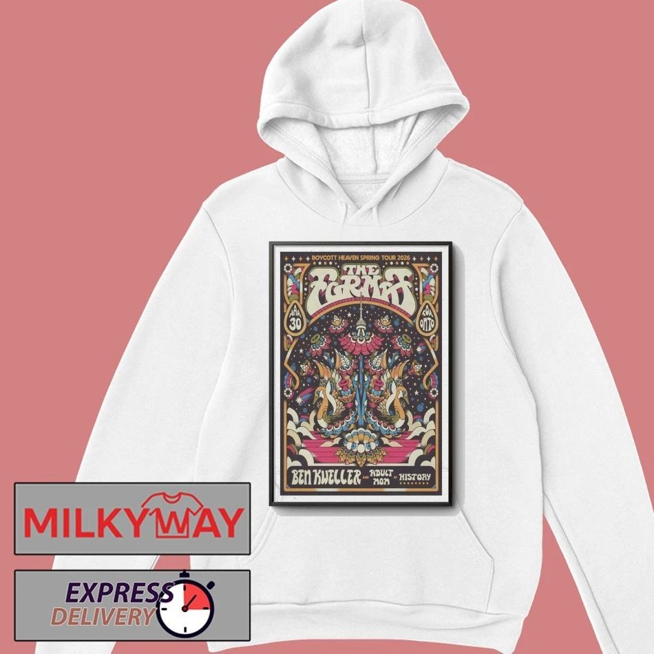 The Format concert Toronto, History Mar 30, 2026 Poster shirt
