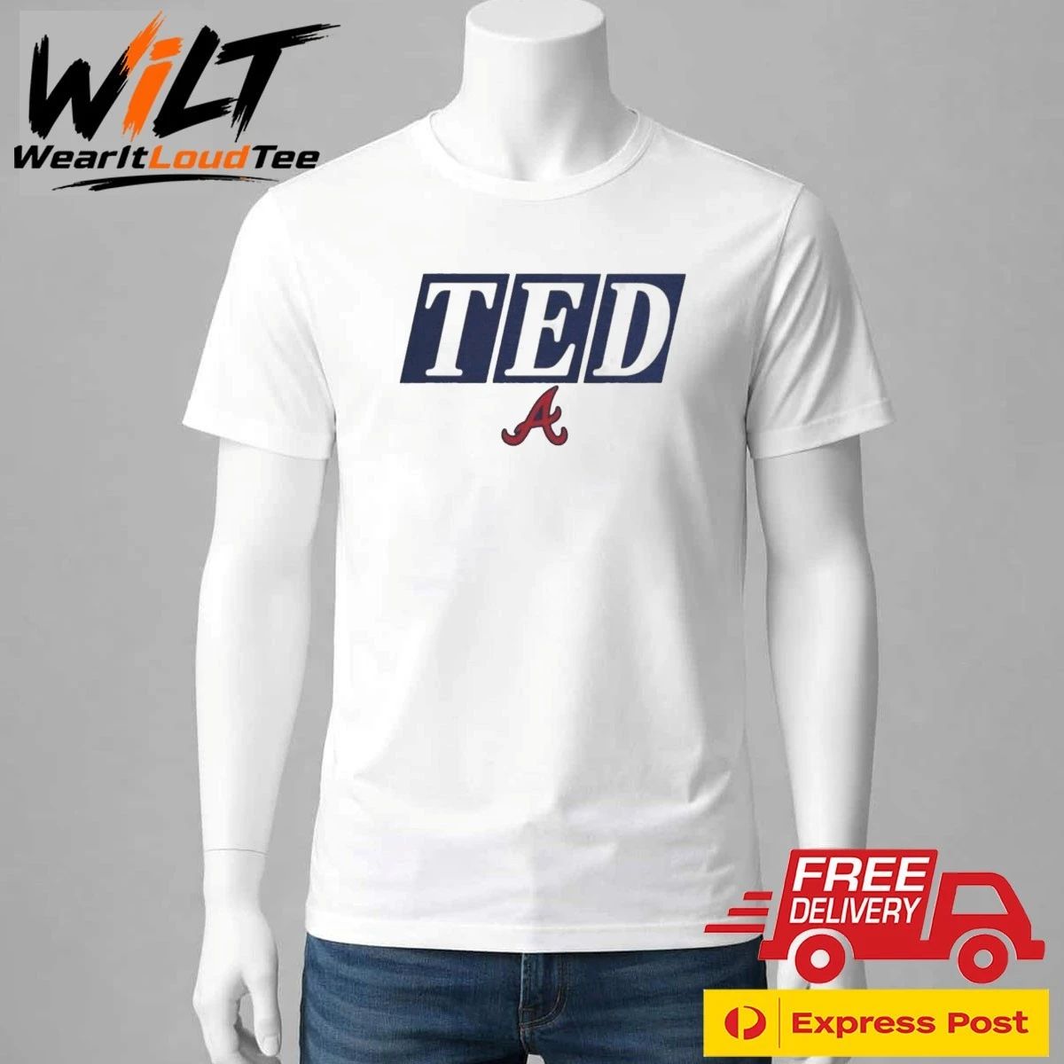 Braves Memorial Ted Turner Shirt